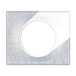 Plaque de finition Soul 1 poste