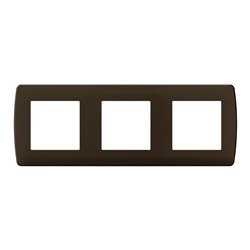 Plaque de finition Chocolat 3 postes