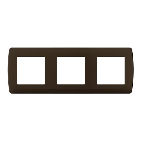 Plaque de finition Chocolat 3 postes