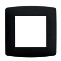Lot de 10 plaques de finition Anthracite 1 poste