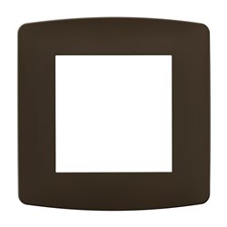 Lot de 10 plaques de finition Chocolat 1 poste