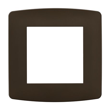 Lot de 10 plaques de finition Chocolat 1 poste