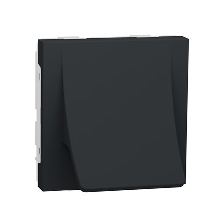 Sortie de câble pour câble Ø 6 à 12mm Unica NU386254 anthracite 2 modules mécansime seul
