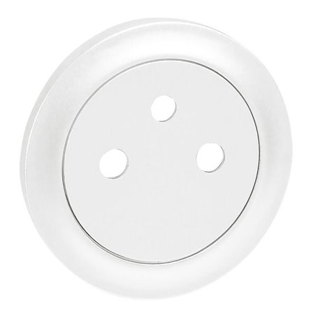 Enjoliveur Celiane pour prise de courant 2P+T Surface Blanc 068111 Enjoliveur Celiane pour prise de courant 2P+T Surface Blanc 068111