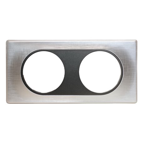 Plaque de finition Spirit 2 postes