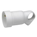 Prolongateur plastique 2P+T 16A a anneau blanc 050421