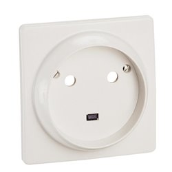 Socle 2P+T 32A avec eclips de protection 055812