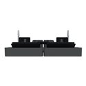 Enjoliveur pour commande double sans marquage D-Life MTN3400-6034 anthracite 