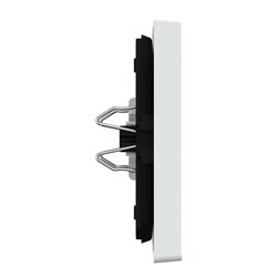 Enjoliveur pour commande double sans marquage D-Life MTN3400-6035 blanc lotus 