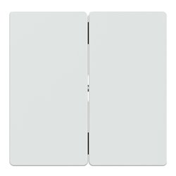 Enjoliveur pour commande double sans marquage D-Life MTN3400-6037 blanc nordic mat 