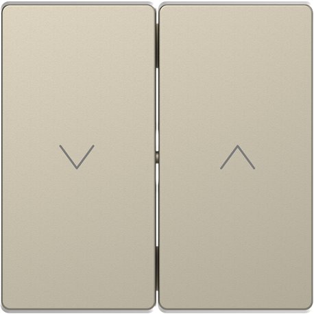 Enjoliveur pour commande double volets roulants D-Life MTN3855-6033 blanc sable Enjoliveur pour commande double volets roulants D-Life MTN3855-6033 blanc sable