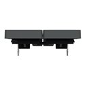 Enjoliveur pour commande double volets roulants D-Life MTN3855-6034 anthracite 