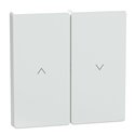 Enjoliveur pour commande double volets roulants D-Life MTN3855-6035 blanc lotus 
