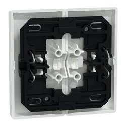 Enjoliveur pour commande double volets roulants D-Life MTN3855-6035 blanc lotus 