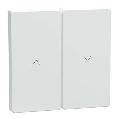 Enjoliveur pour commande double volets roulants D-Life MTN3855-6037 blanc nordic mat 