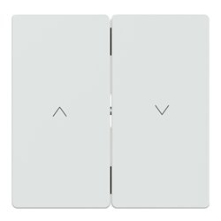 Enjoliveur pour commande double volets roulants D-Life MTN3855-6037 blanc nordic mat 