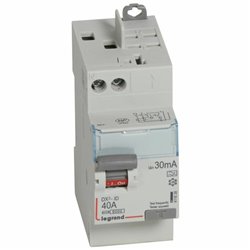 Interrupteur differentiel DX3 2P 230V 40A A 30mA 411638