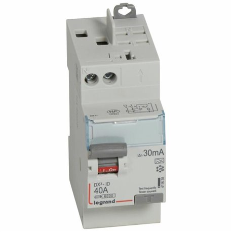Interrupteur differentiel DX3 2P 230V 40A A 30mA 411638