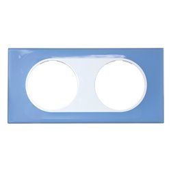 Plaque de finition Heaven 2 postes