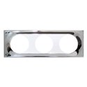 Plaque de finition Mirroir 3 postes
