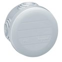 Boite de derivation ronde Plexo ⌀ 60mm hauteur 40mm gris 092001