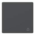 Enjoliveur pour commande simple avec picto carillon D-Life MTN3305-6034 anthracite 