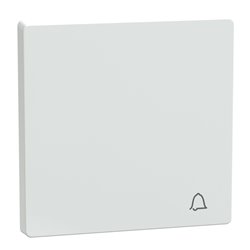 Enjoliveur pour commande simple avec picto carillon D-Life MTN3305-6035 blanc lotus 