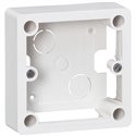 Cadre saillie 1 poste pour socle et sortie de cables 100x100x36mm 055849