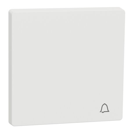 Enjoliveur pour commande simple avec picto carillon D-Life MTN3305-6037 blanc nordic mat 