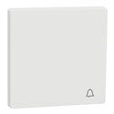 Enjoliveur pour commande simple avec picto carillon D-Life MTN3305-6037 blanc nordic mat 
