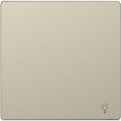 Enjoliveur pour commande simple avec picto lampe D-Life MTN3302-6033 blanc sable 
