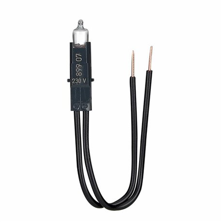 Lampes a cabler 230V neon orange forte luminescence consommation 0,4W 089906