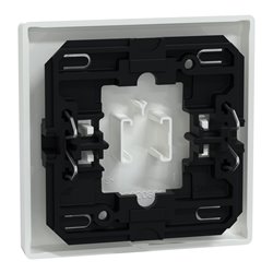 Enjoliveur pour commande simple avec picto lampe D-Life MTN3302-6035 blanc lotus 