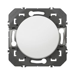 Poussoir simple dooxie 6A 250V finition blanc600004