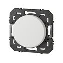 Poussoir simple dooxie 6A 250V finition blanc600004