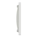 Support + plaque pour boîte concentration Unica NU023418 Blanc 3 colonnes de 4 modules