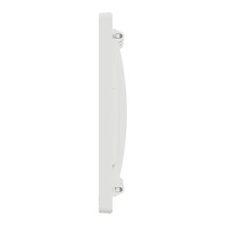 Support + plaque pour boîte concentration Unica NU023418 Blanc 3 colonnes de 4 modules