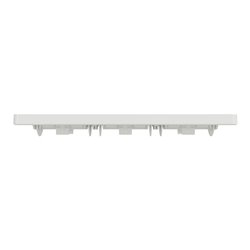 Support + plaque pour boîte concentration Unica NU023418 Blanc 3 colonnes de 4 modules