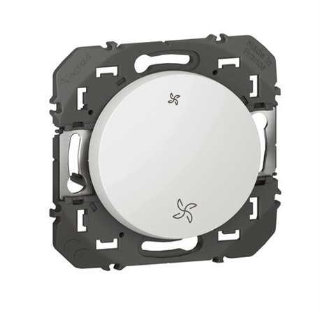 Poussoir commande VMC dooxie finition blanc600006