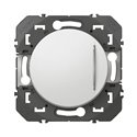 Poussoir simple avec voyant lumineux dooxie 6A 250V finition blanc600016