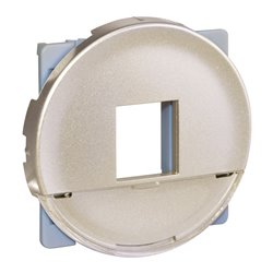 Cadre support Pour noyaux RJ45 Titane