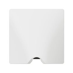 Sortie de cable IP21 dooxie livree complete avec plaque finition blanc600323