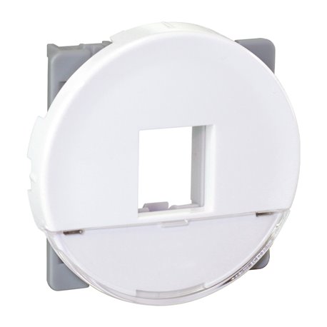 Cadre support Pour noyaux RJ46 Blanc