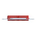 Prise support double RJ45 compatible conn keystone D-Life MTN4566-0006 Rouge mécanisme seul