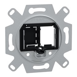 Prise support pour conn modulables à équiper de connecteurs D-Life MTN4580-0001 mécanisme seul 