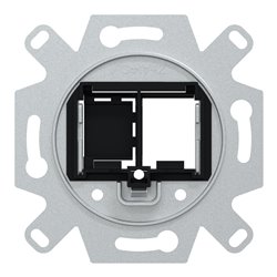 Prise support pour conn modulables à équiper de connecteurs D-Life MTN4580-0001 mécanisme seul 