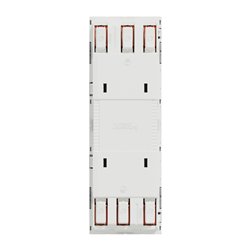 Prise triple 2P+T FR 45° Unica NU307930 Aluminium mécanisme seul