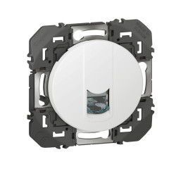 Prise blindee RJ45 categorie6 FTP dooxie finition blanc600376