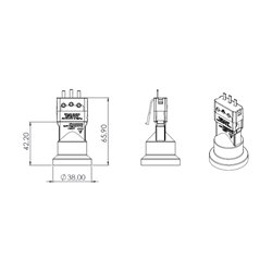 Lot de 10 Douilles DCL E27 combinée