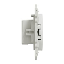 Prise TV simple Odace S520445 Blanc 